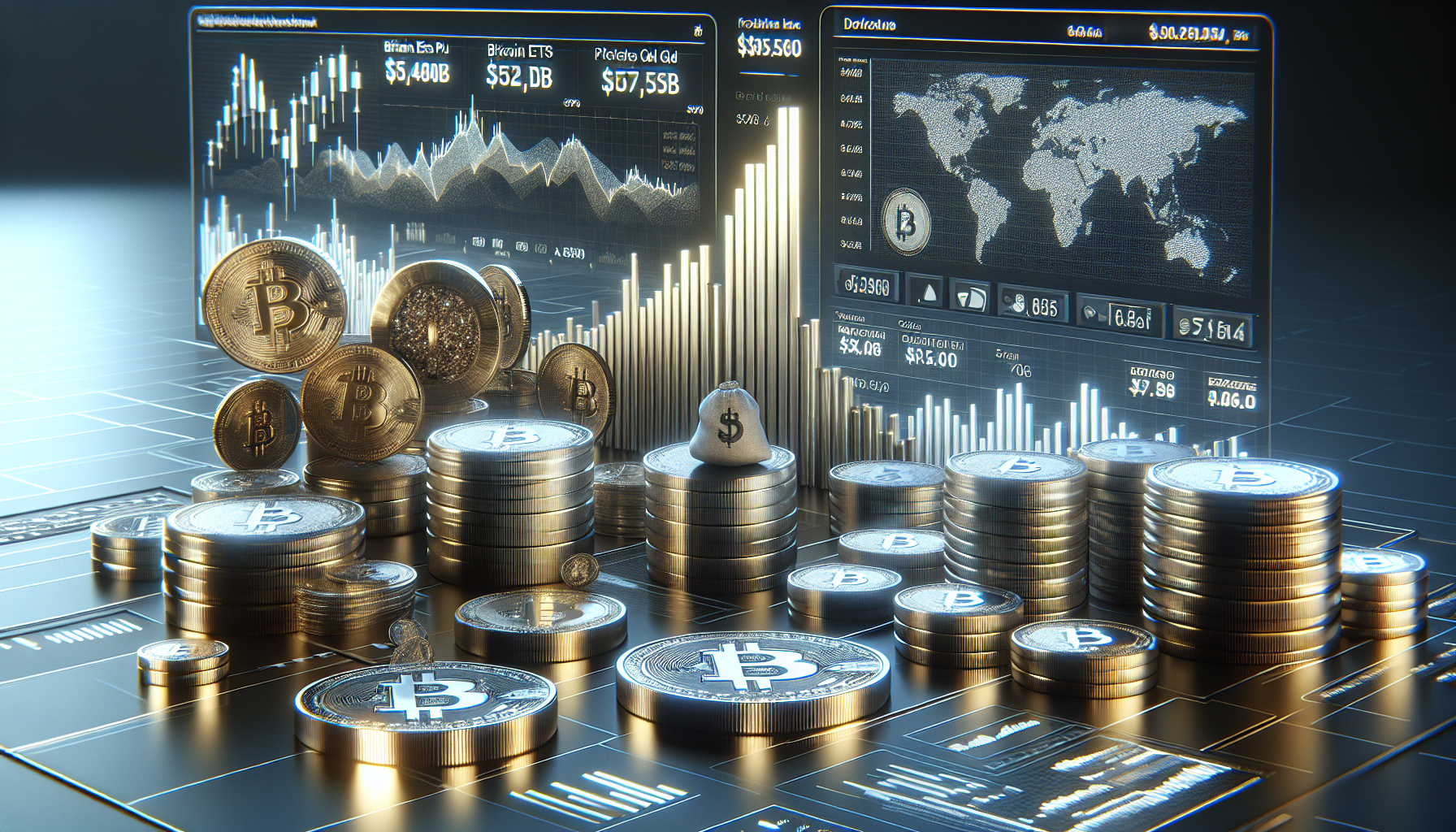 Bitcoin ETFs Pull In $56B As CEO Pitches Crypto Over Gold - Market Analysis