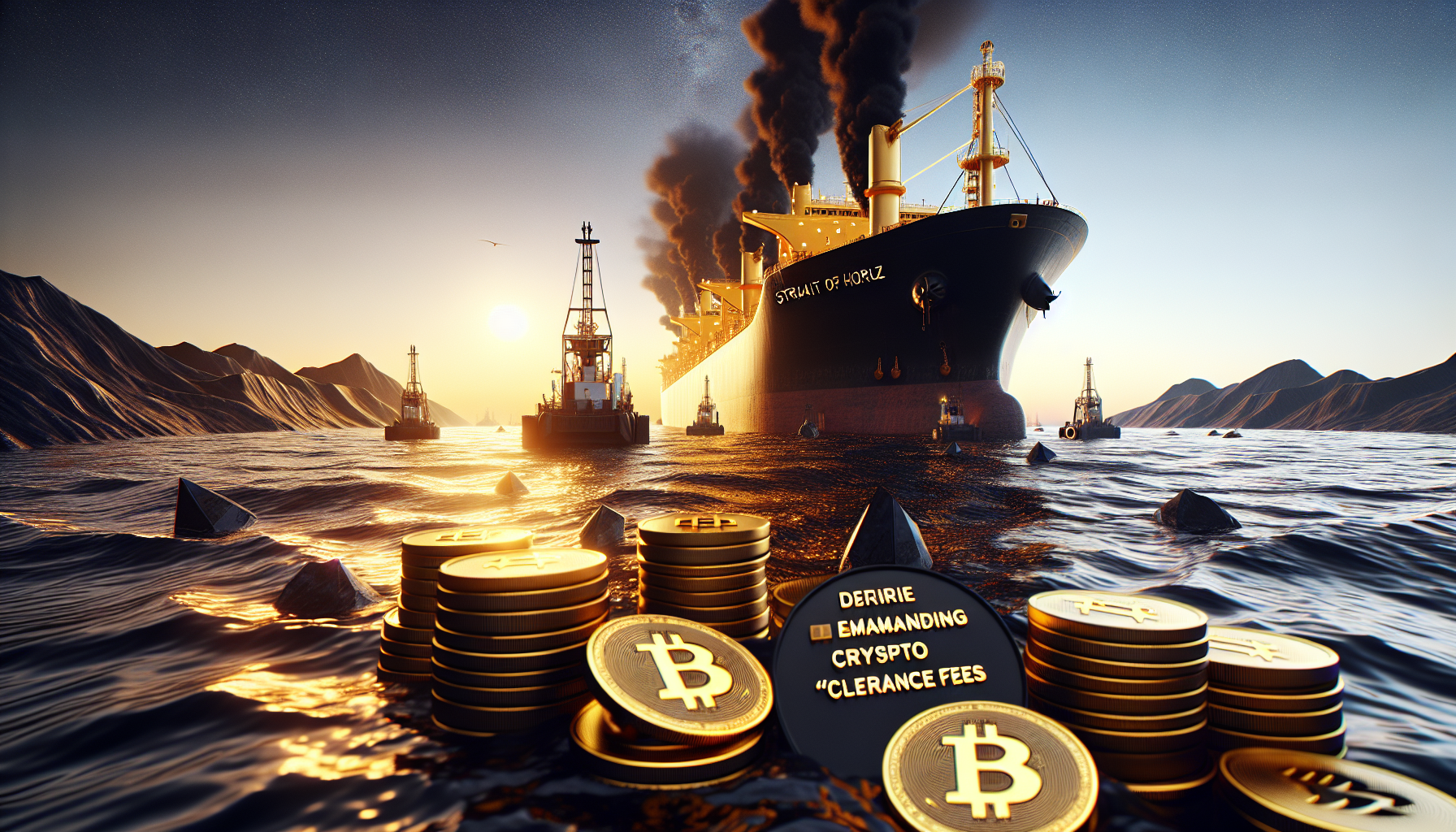 Scammers demand crypto ‘clearance’ fees from ships near Strait of Hormuz: report - Bitcoin