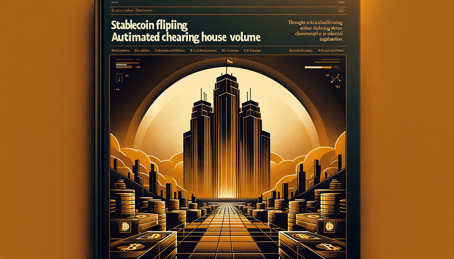 Stablecoins flip automated clearing house volume in February - Bitcoin