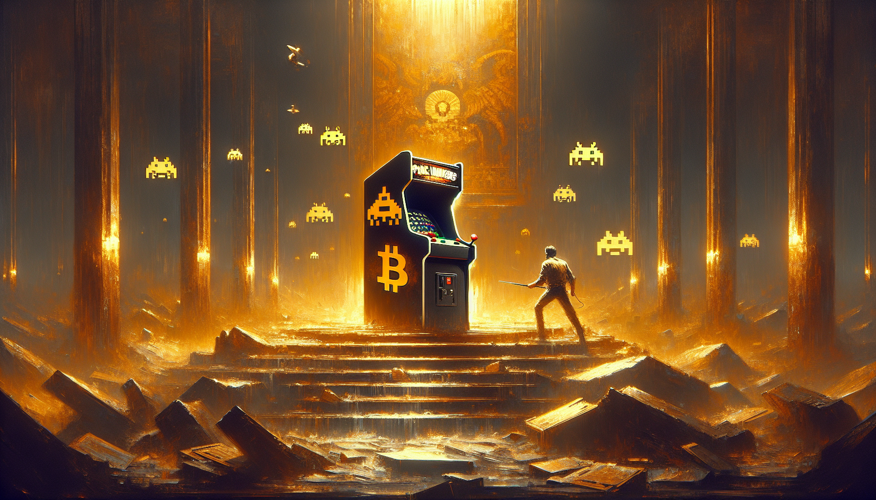 This 'Space Invaders' Clone Game Pays Real Bitcoin—If You're Skilled, Lucky or Rich - Bitcoin
